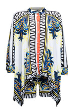 Load image into Gallery viewer, Button down kimono top &amp; shorts set
