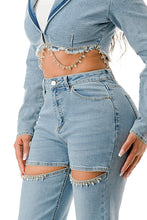 Load image into Gallery viewer, Denim Bling Set
