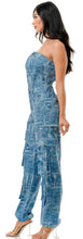 Load image into Gallery viewer, Talk of the town jumpsuit
