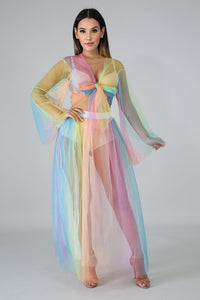 Rainbow Sheer Set