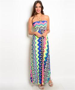 Neon Tribal Dress